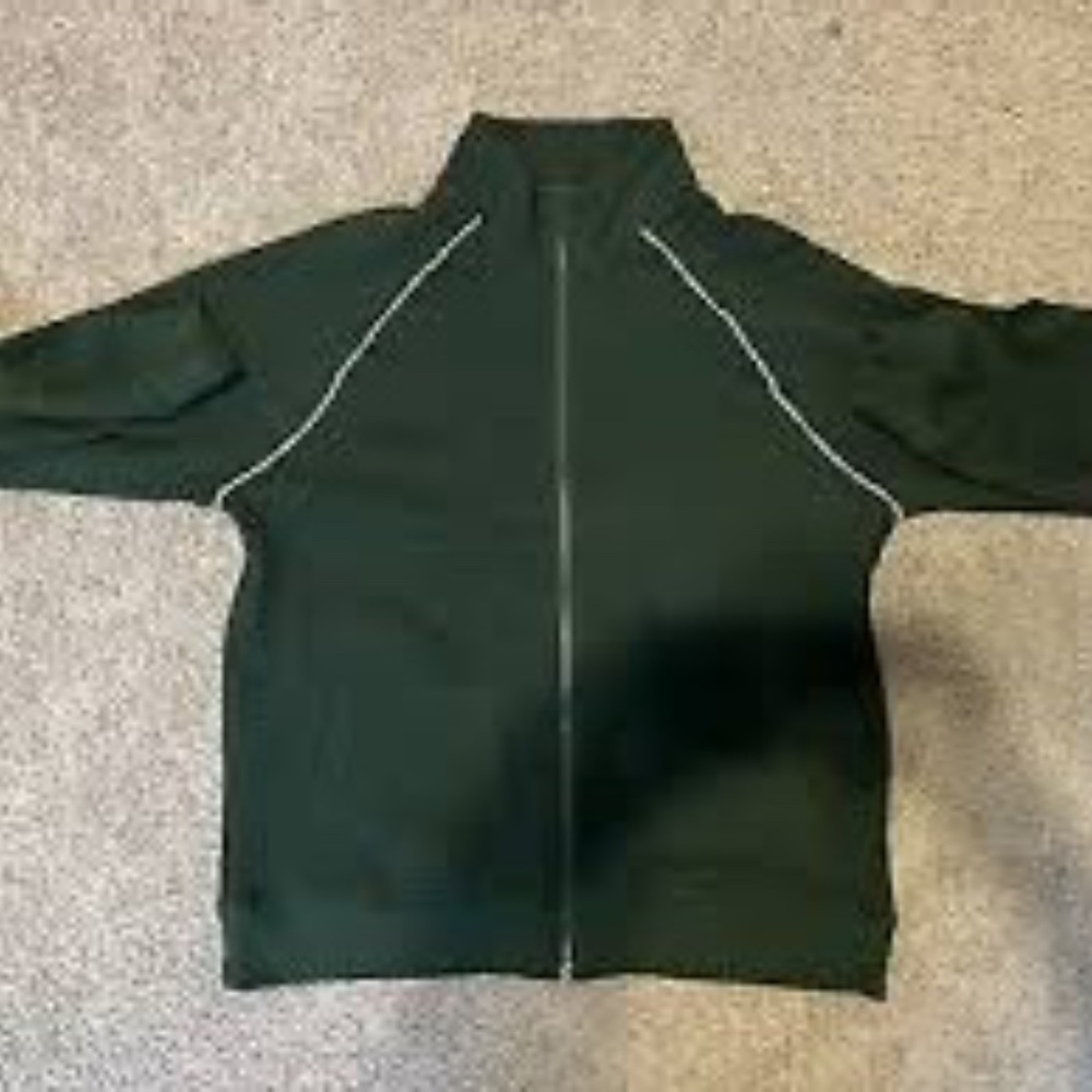Goodfellow & Co Men's Forest Green and Zip-Up Sweater size Large